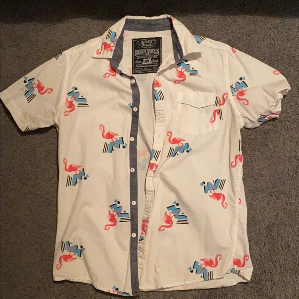 Flamingo Casual button down shirt